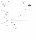 Part Location Diagram of 793497 Briggs and Stratton Gasket-exhaust
